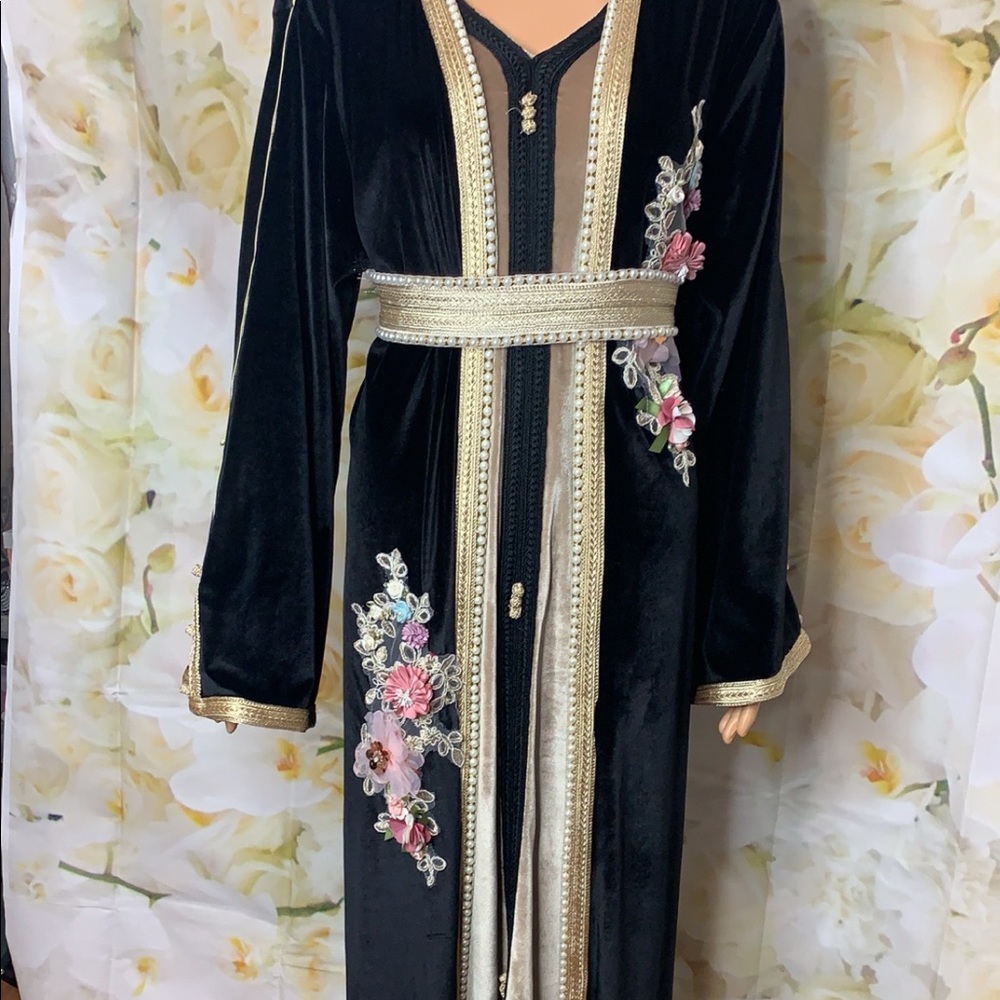 Arabic style two piece dress
